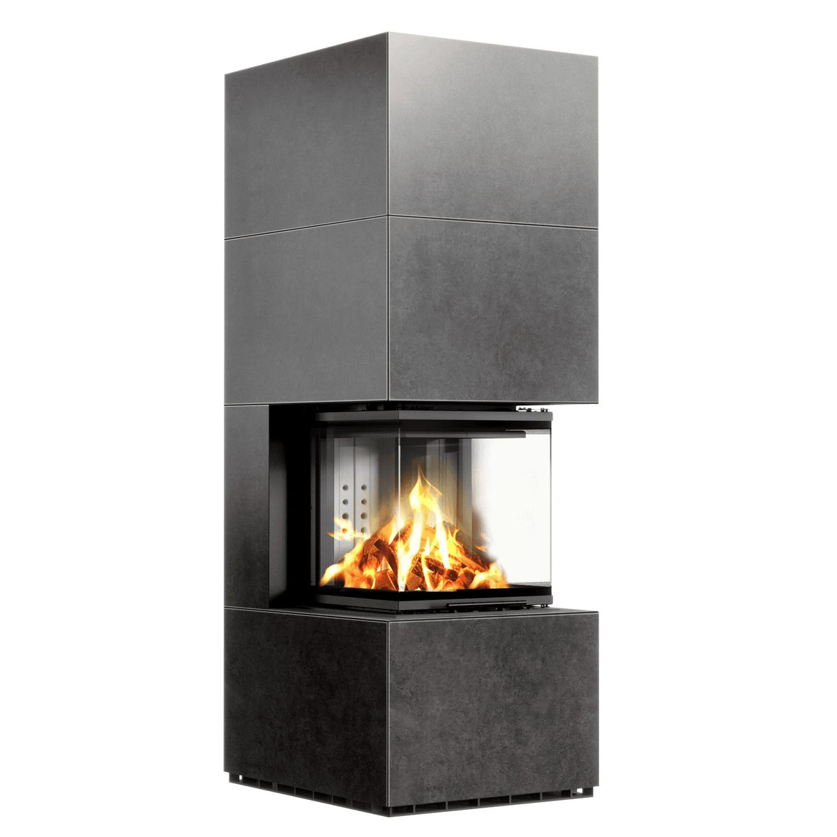 Kratki NBC 500/500 BOX hoog, 197 cm, in Fokos Grafiet