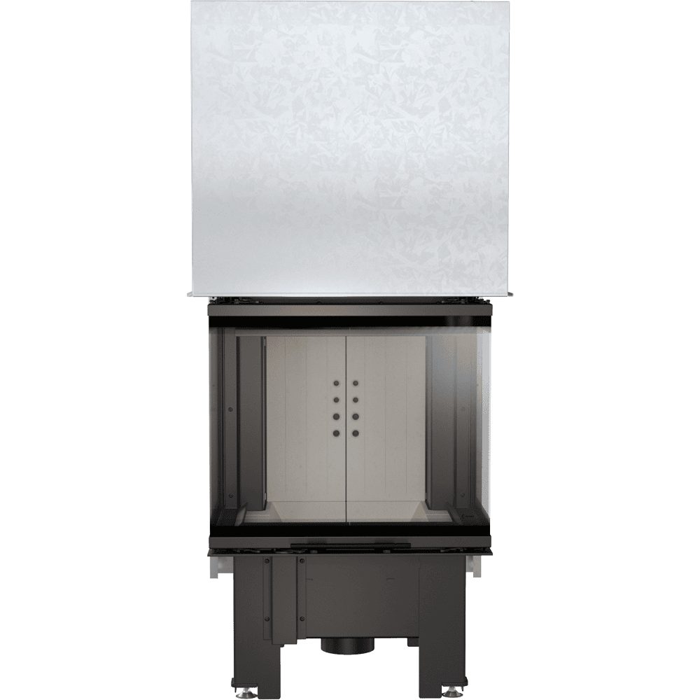 Kratki NBC 600/400 driezijdige inbouwhaard hout 9 kW, driezijdig glas – productfoto