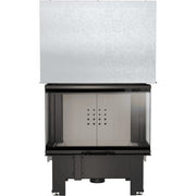 Kratki NBC 800/400 dreiseitiger Kamineinsatz für Holz, 10 kW, mit MSK-Steuerung – Produktfoto