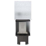 Kratki NBU 500/700 driezijdige inbouwhaard hout 11 kW, zelfsluitende liftdeur – productfoto