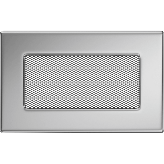 Kratki NICKEL ventilatierooster vernikkelde afwerking