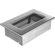 Kratki NICKEL ventilatierooster vernikkelde afwerking