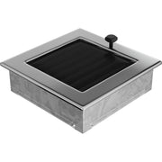 Kratki NICKEL ventilatierooster vernikkelde afwerking