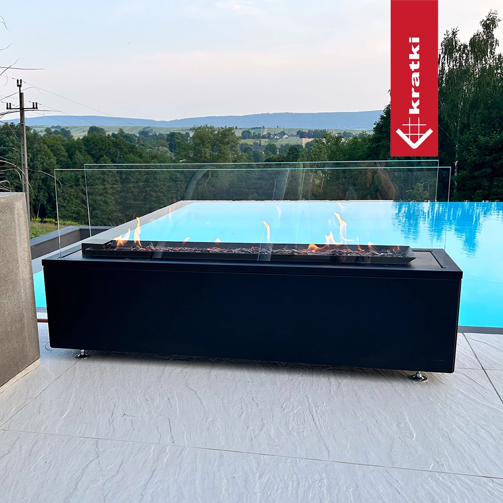 Kratki PATIO Horizontal Gaskamin für draußen – Bild 6