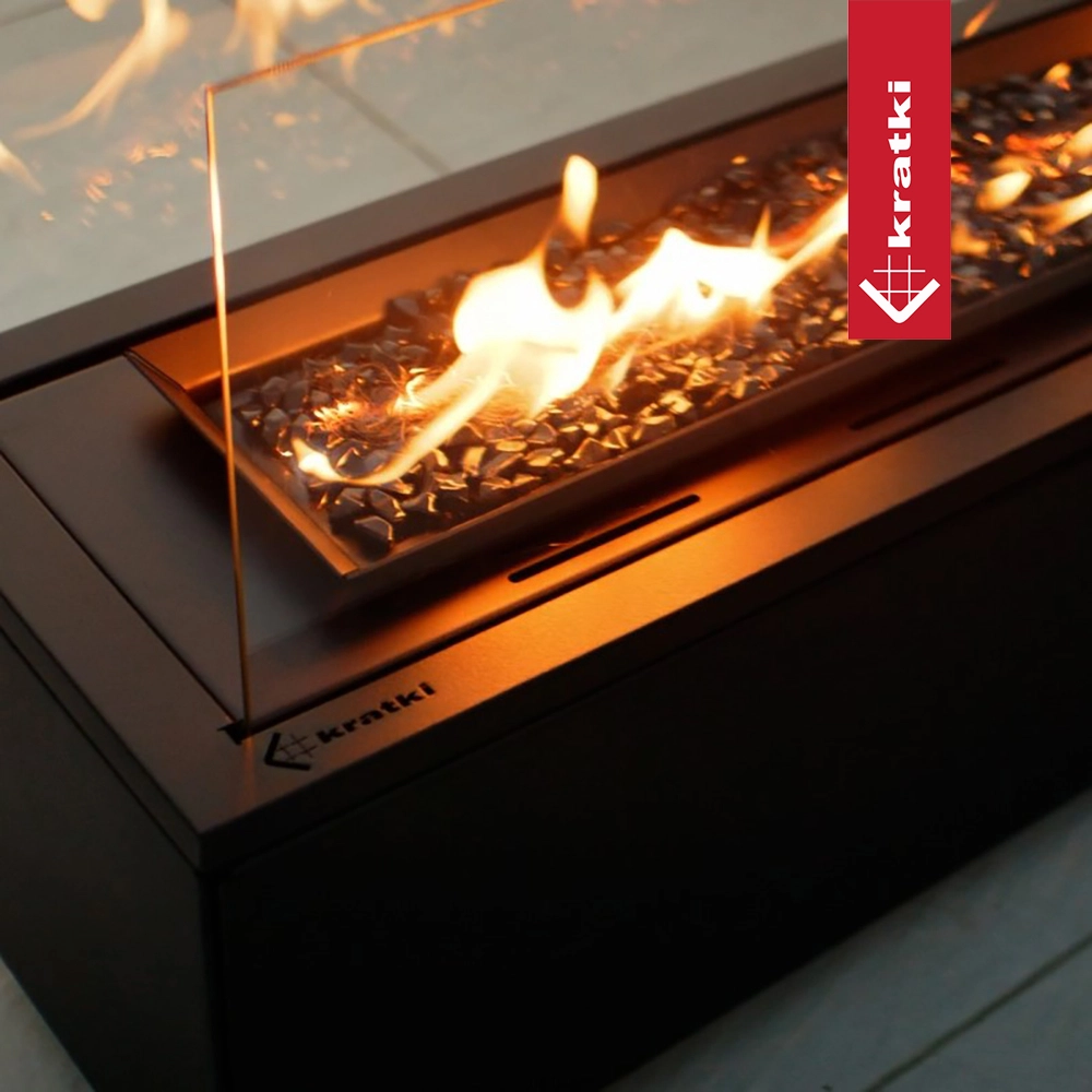 Kratki PATIO Horizontal Gaskamin für draußen – Bild 9