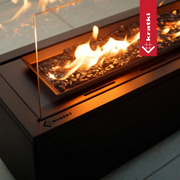 Kratki PATIO Horizontal Gaskamin für draußen – Bild 9