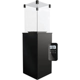 Kratki PATIO Staal Terrasverwarmer op Gas – Structuurzwart, 8,2 kW