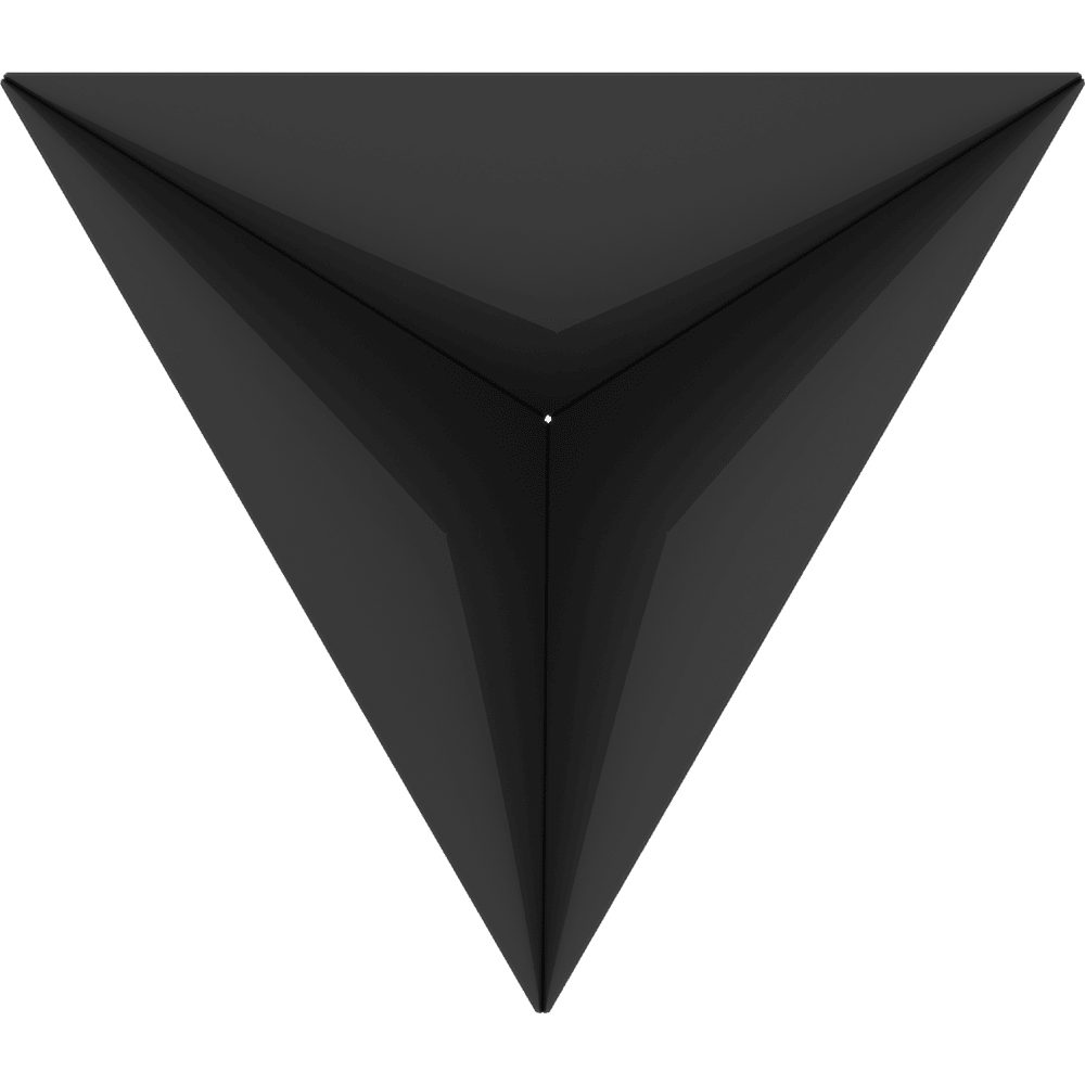 Kratki PYRAMID vuurschaal, bovenaanzicht