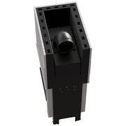 Kratki REGNOR 500/500 driezijdige inbouwhaard hout 7 kW, witte Thermotec – productfoto