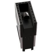 Kratki REGNOR 500/700 dreiseitiger Kamineinsatz für Holz, 8 kW, weißes Thermotec – Produktfoto