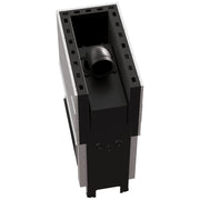 Kratki REGNOR 500/700 dreiseitiger Kamineinsatz für Holz, 8 kW, schwarzes Thermotec – Produktfoto
