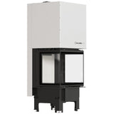 Kratki REGNOR 600/400 Kamineinsatz Holz – Dreiseitig, Breit, 7 kW