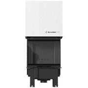 Kratki REGNOR 600/400 dreiseitiger Kamineinsatz für Holz, 7 kW, schwarzes Thermotec – Produktfoto