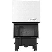 Kratki REGNOR 680/280 driezijdige inbouwhaard hout 7 kW, zwarte Thermotec – productfoto
