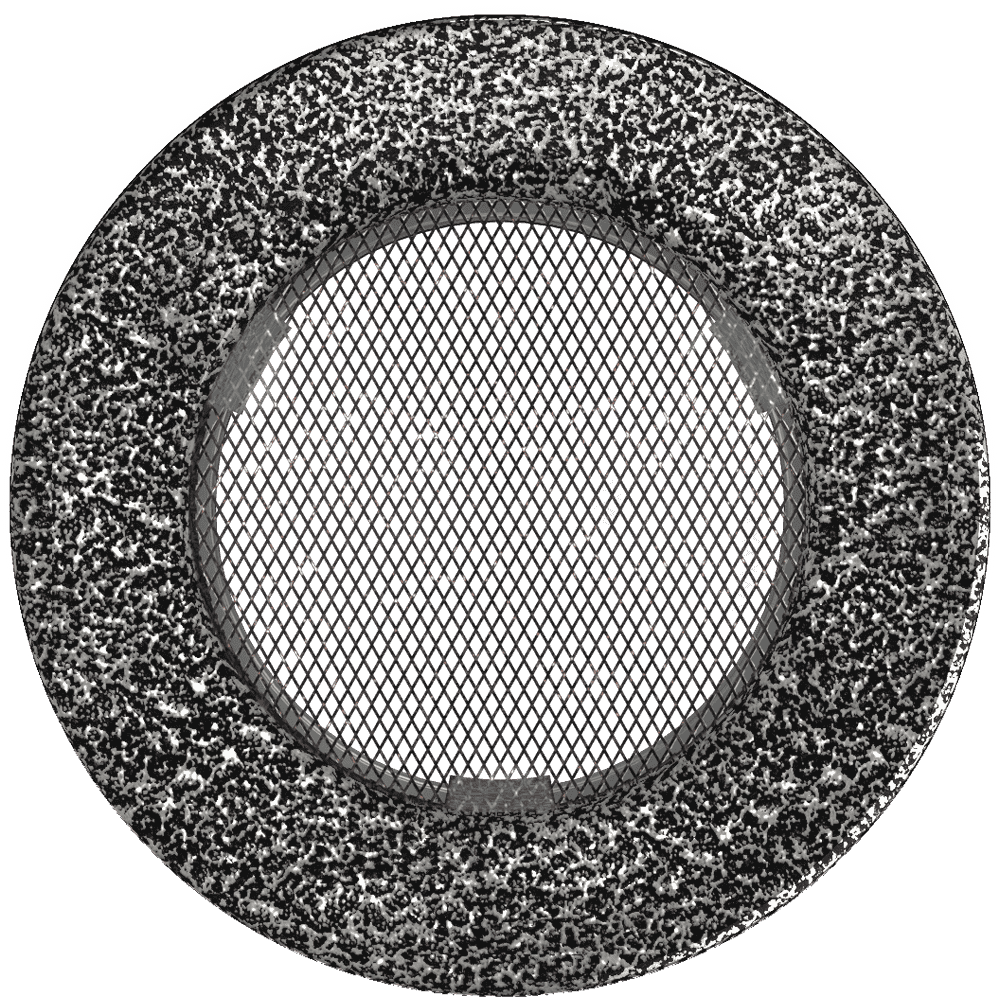 Kratki rond ventilatierooster