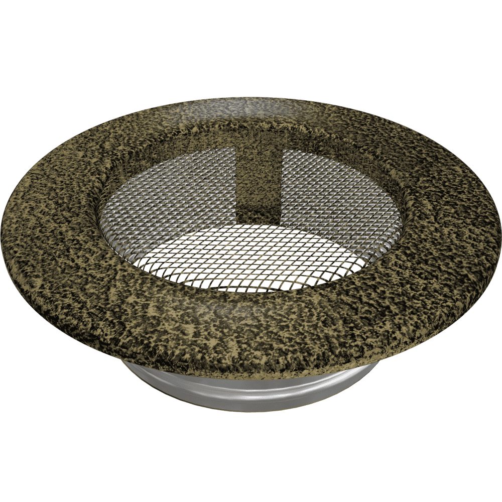 Kratki rond ventilatierooster