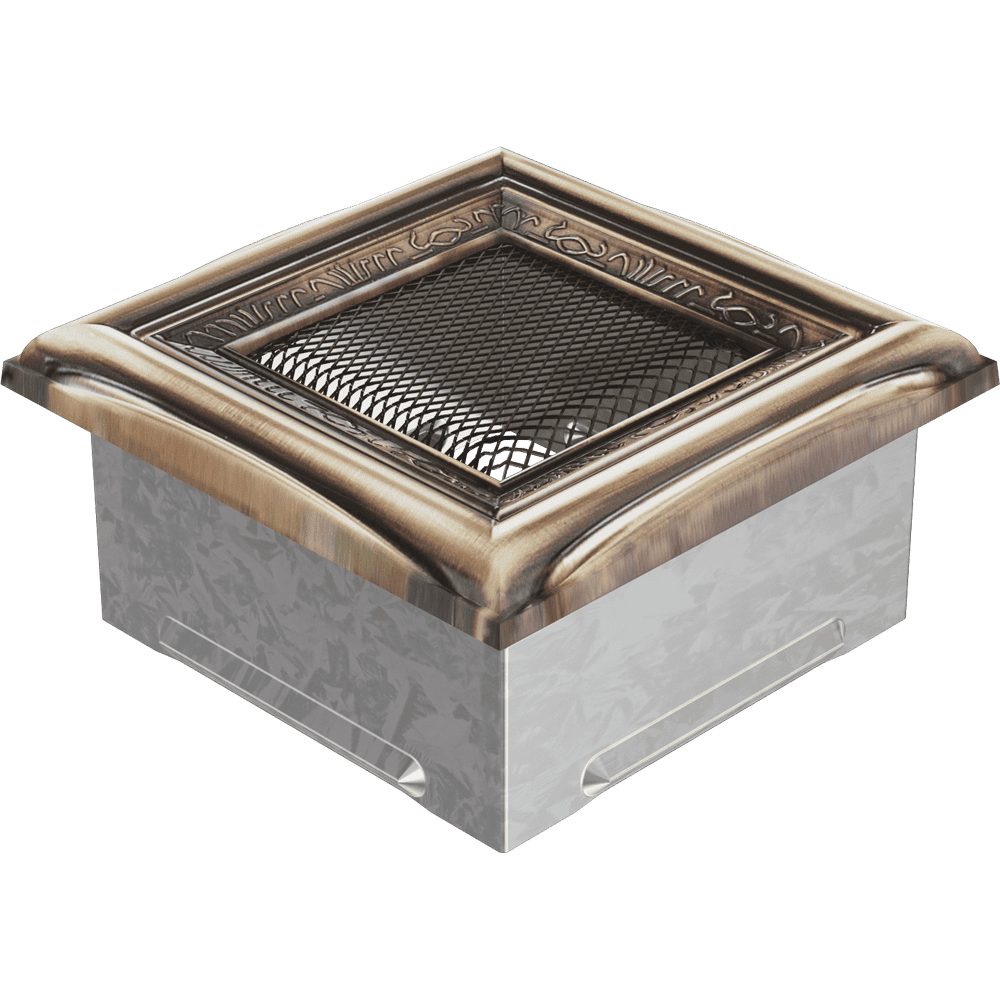 Kratki RUSTICAL ventilatierooster oudgoud