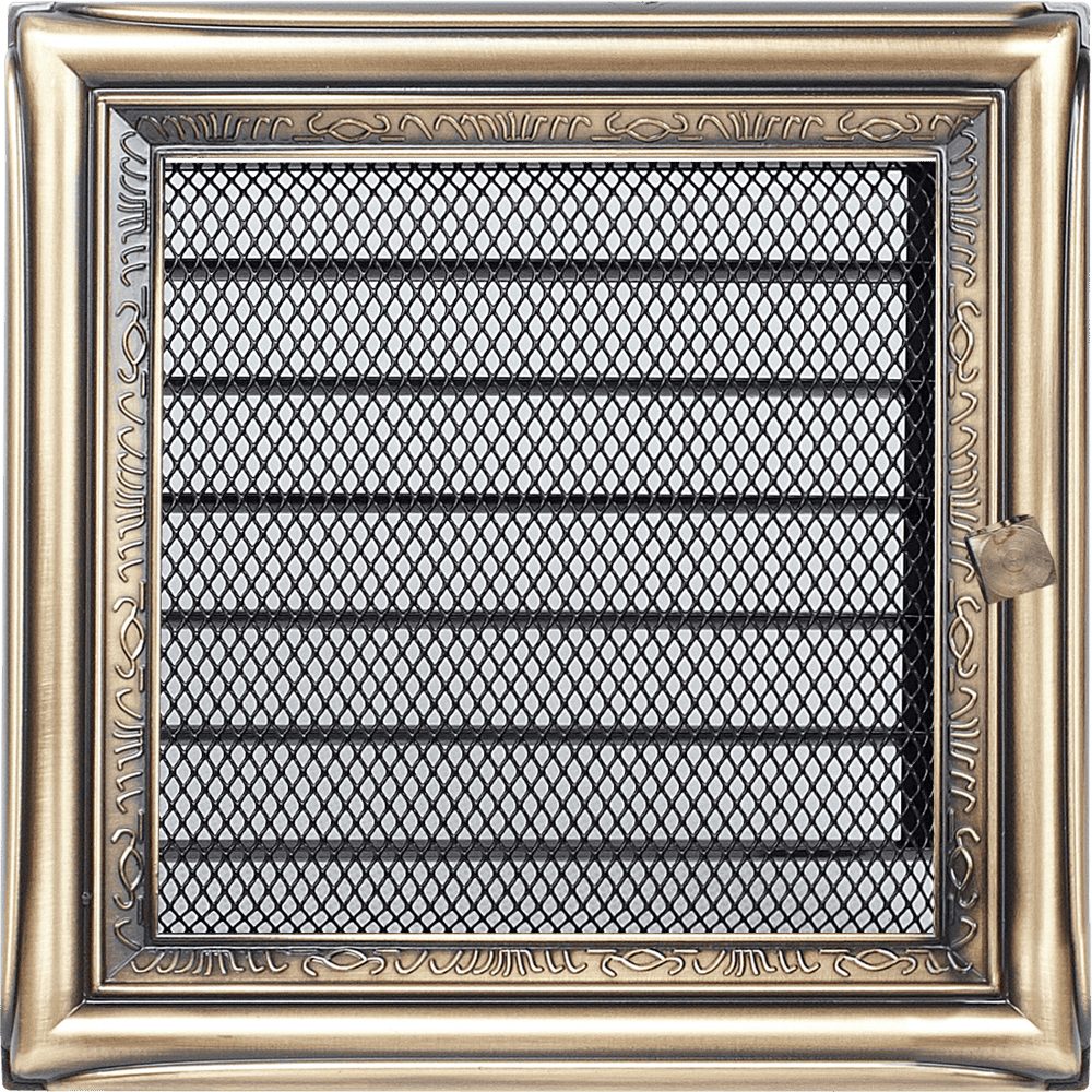 Kratki RUSTICAL ventilatierooster oudgoud