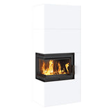 Kratki SIMPLE BOX Inbouwhaard Hout – Kant-en-klare Stalen Ombouw