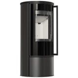 Kratki SKADI Kaminofen 5,5 kW – Gebogene Glasfront, Stellfüße