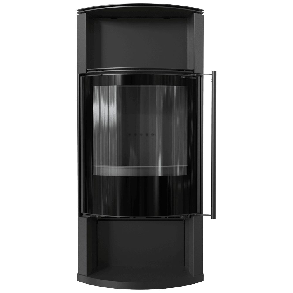 Kratki TOFA houtkachel met zwarte Thermotec-bekleding