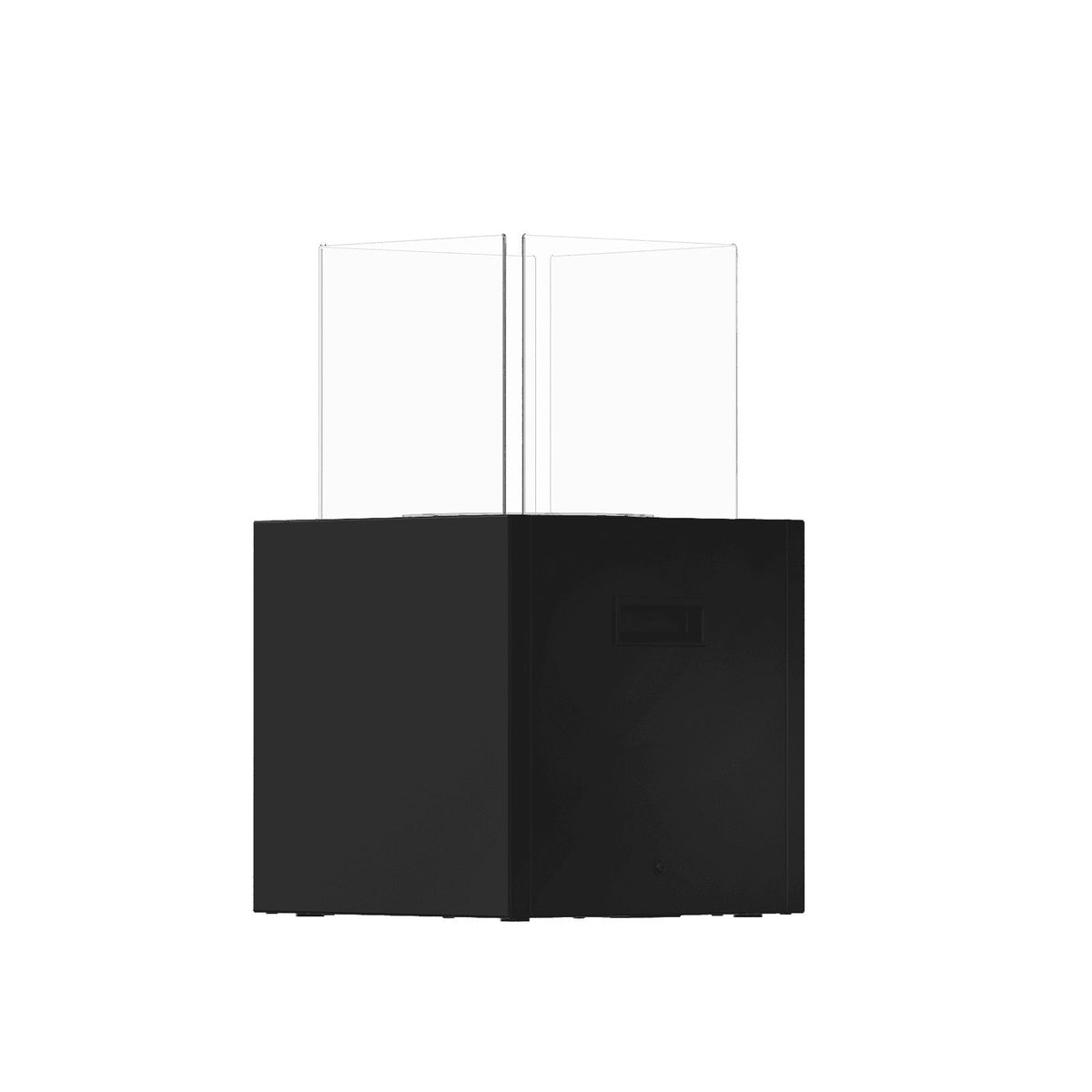 Kratki TOWER MINI bio-ethanol haard, detail van de behuizing