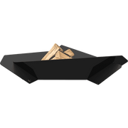 Kratki TRIANGLE vuurschaal van 3 mm staal, zijaanzicht