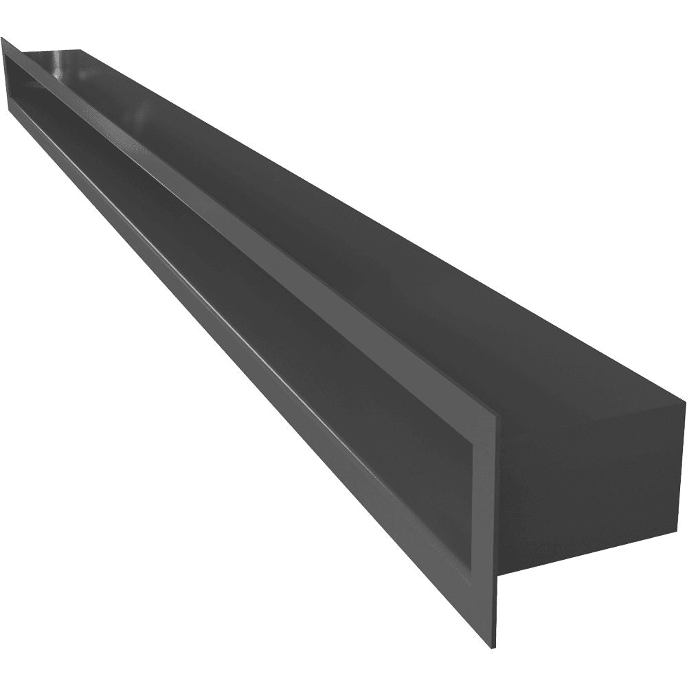 Kratki tunnel ventilatierooster modern lengterooster