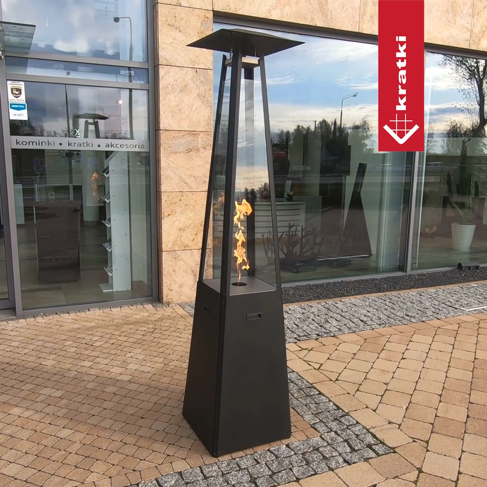Kratki Umbrella Gas-Terrassenheizer – Bild 4