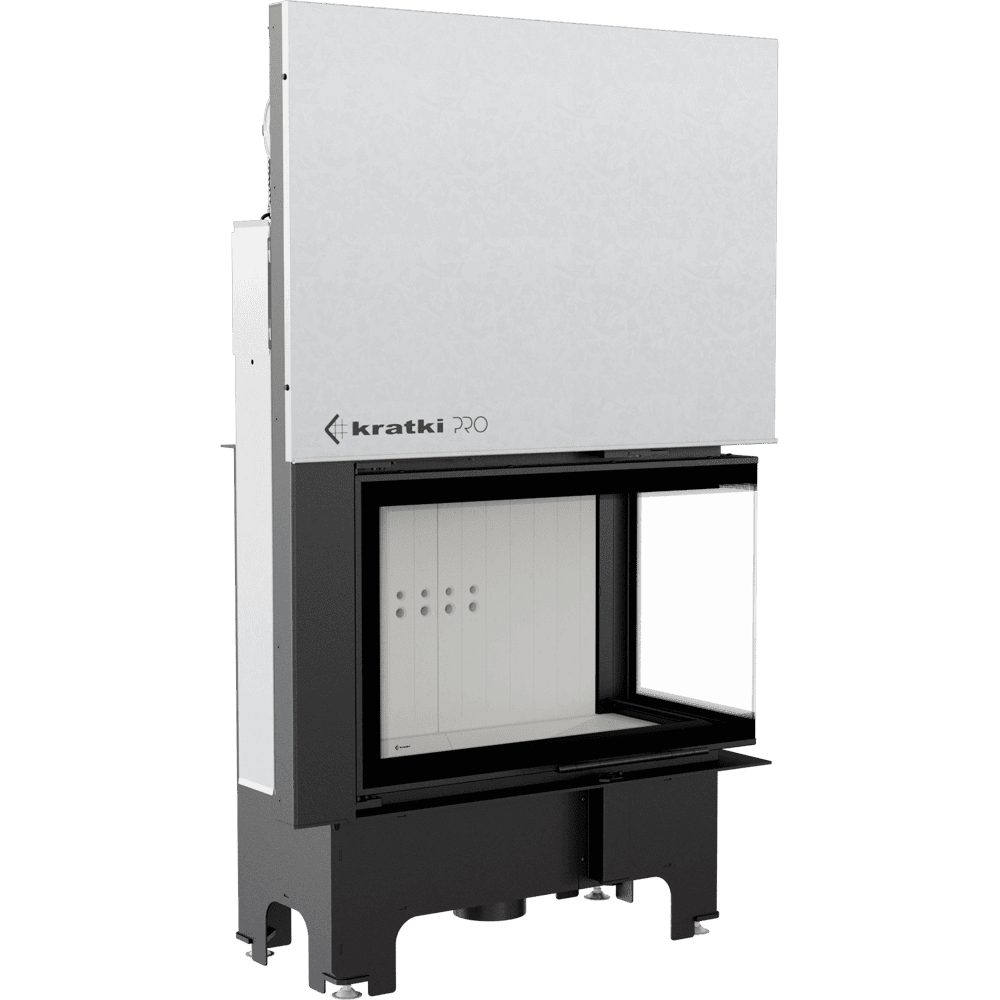 Kratki VNP 810/410, breiter Eckkamin Holz, 14 kW – Produktfoto