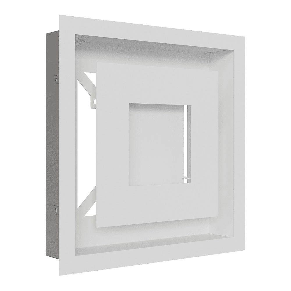 Kratki WIND ventilatierooster - rechthoekig rooster