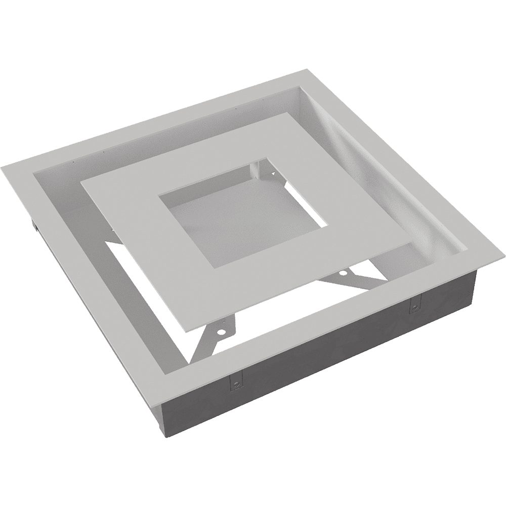 Kratki WIND ventilatierooster - rechthoekig rooster