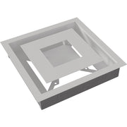 Kratki WIND ventilatierooster - rechthoekig rooster
