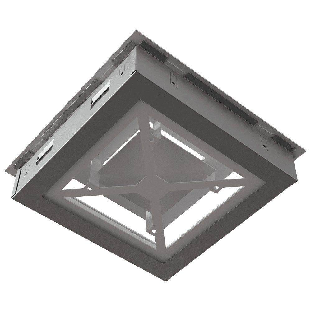 Kratki WIND ventilatierooster - rechthoekig rooster