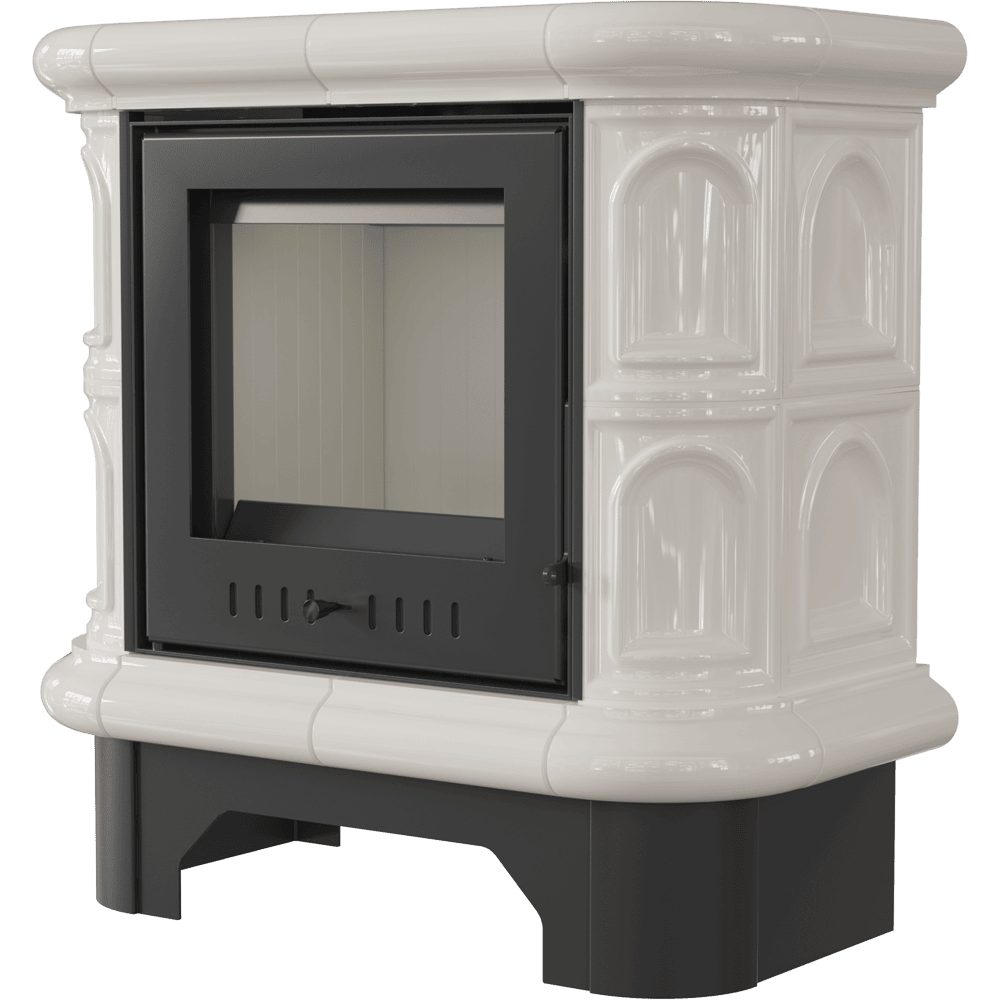 Detail van de crème tegels van de Kratki WK440 KAFEL