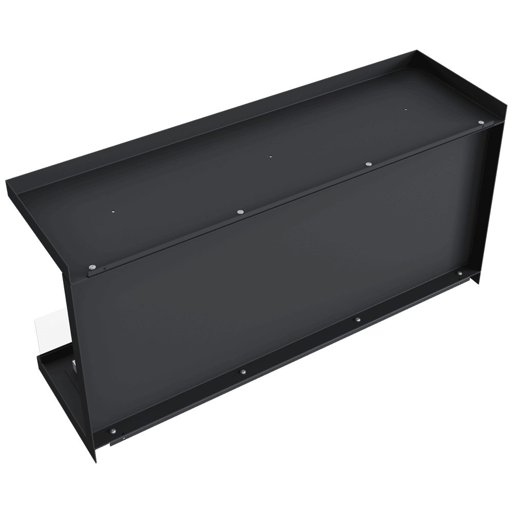 Kratki X-RAY bio-ethanol haard, detail van glas en brander