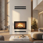 Kratki ZIBI G ECO liftdeurhaard in een interieur