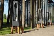 MASURIA NEXO Lamp – Design Buitenlamp op Houtbasis - Chique Buiten Leven - Masuria - Buitenlamp
