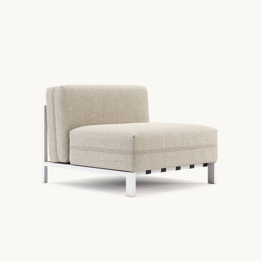 Loungestoel Voor Buiten | Bondi | Eenpersoon | Zonder Armleuningen | Domkapa Domkapa