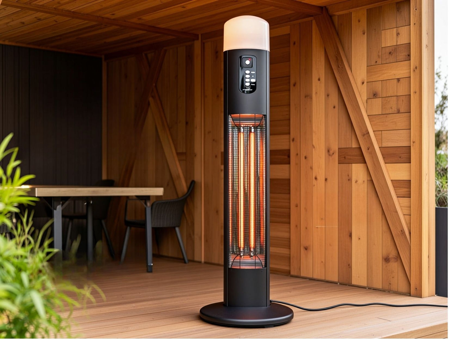 Infrarood Terrasverwarmer – Vrijstaande Diana Terrasverwarmer voor Buiten | Infralia
