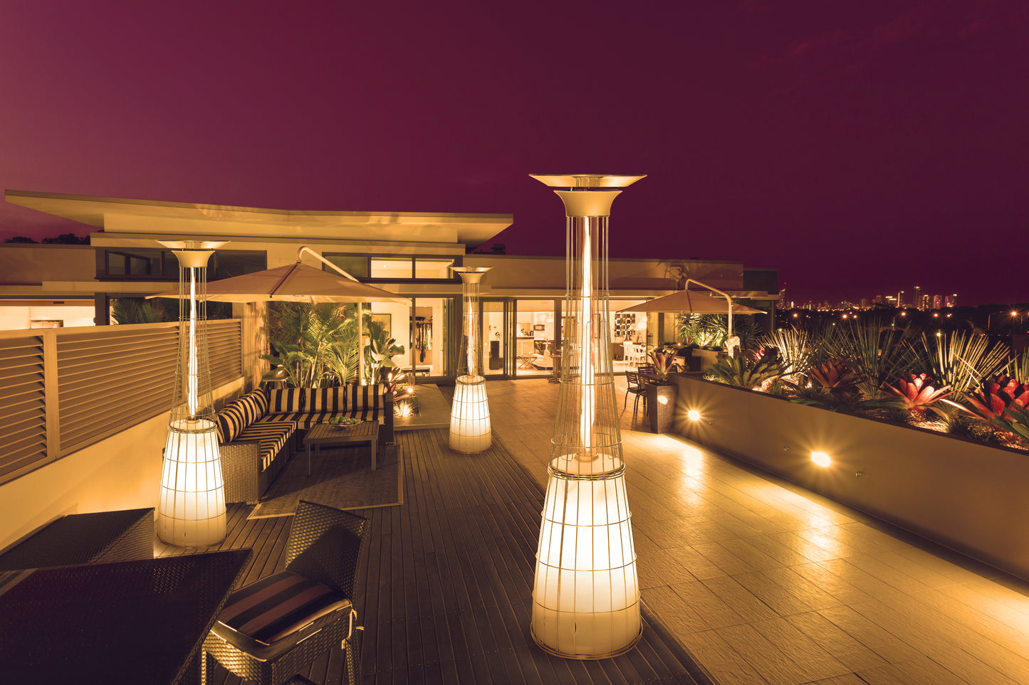 Luxe Terrasverwarmer op Gas – DolceVita Lightfire Buitenhaard