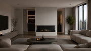 Wild Flame Made driezijdige bio-ethanol inbouwhaard 130 cm – detailfoto