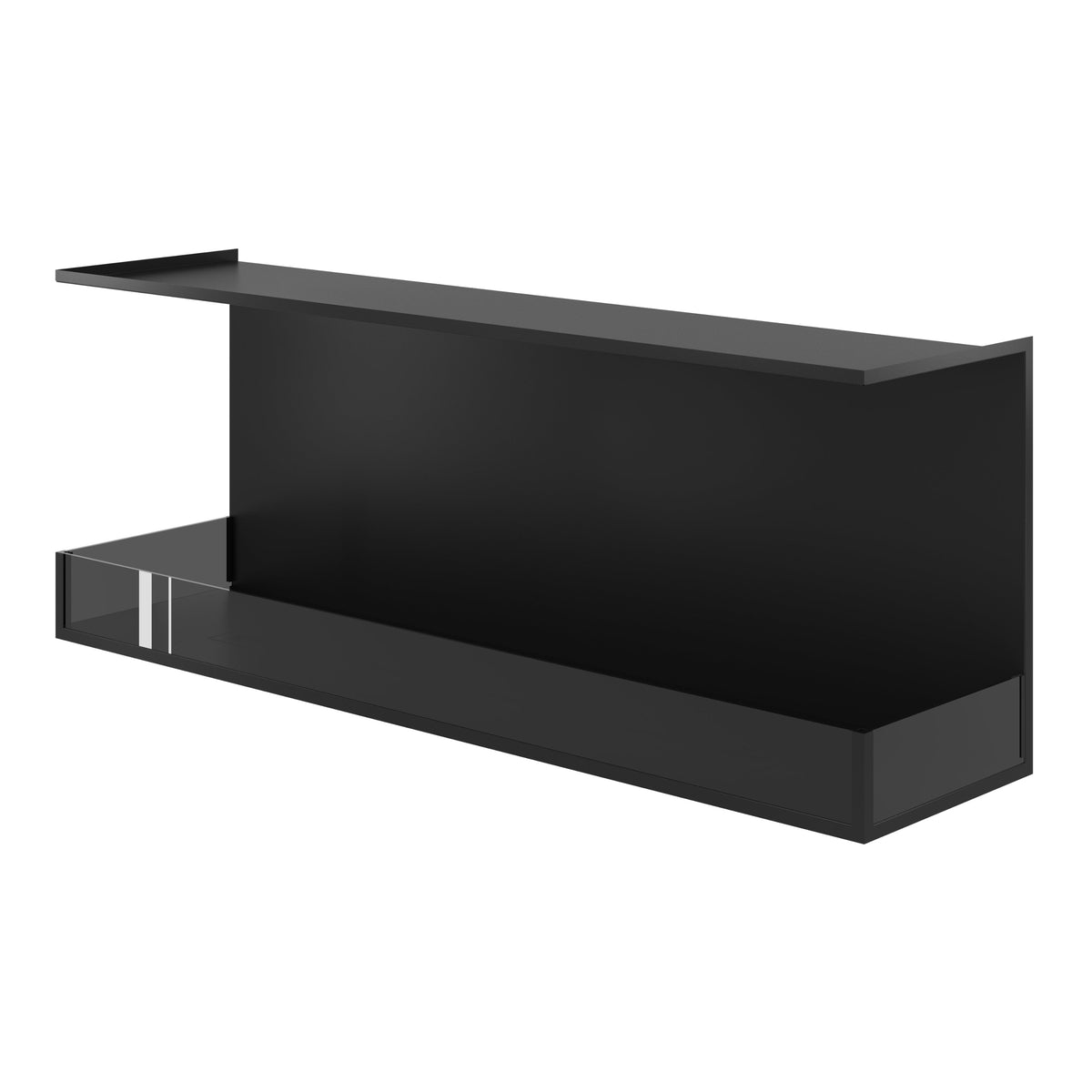 Wild Flame Made driezijdige bio-ethanol inbouwhaard 160 cm – sfeerfoto