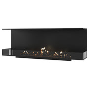 Wild Flame Made driezijdige bio-ethanol inbouwhaard 180 cm – productfoto