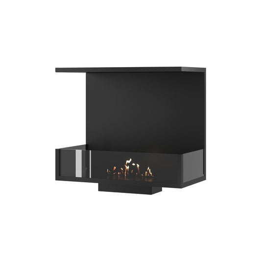 Wild Flame Made driezijdige bio-ethanol inbouwhaard 60 cm – productfoto