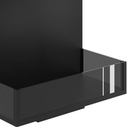 Wild Flame Made verticale driezijdige bio-ethanol roomdivider inbouwhaard 60 x 160 cm – sfeerfoto