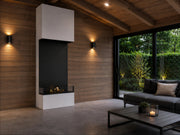 Wild Flame Made verticale driezijdige bio-ethanol roomdivider inbouwhaard 70 x 100 cm – detailfoto