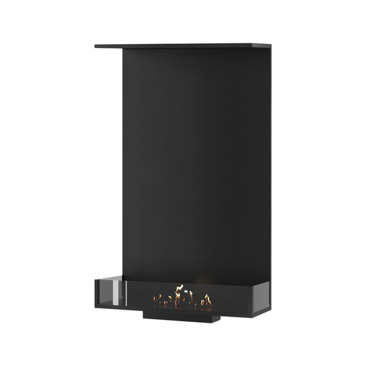 Wild Flame Made verticale driezijdige bio-ethanol roomdivider inbouwhaard 80 x 140 cm – productfoto