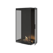 Wild Flame Made verticale driezijdige bio-ethanol roomdivider met volle glas 70 x 100 cm – productfoto