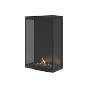 Wild Flame Made verticale driezijdige bio-ethanol roomdivider met volle glas 80 x 100 cm – sfeerfoto